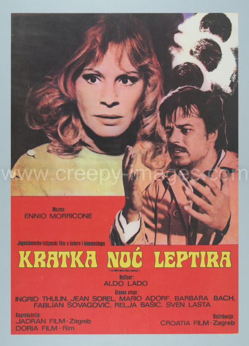 Malastrana / Unter dem Skalpell des Teufels / Das Todessyndrom / La corta notte delle bambole di vetro – Kroatisches Plakat
